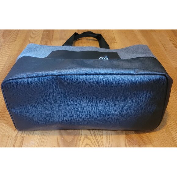 DSW Weekender Travel Tote With Shoe Compartment Zip Closure Inside Pocket - Picture 8 of 10